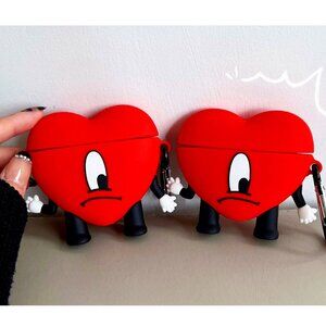 Bad Bunny earphone protective cover suitable for Apple earphones AirPods pro 2